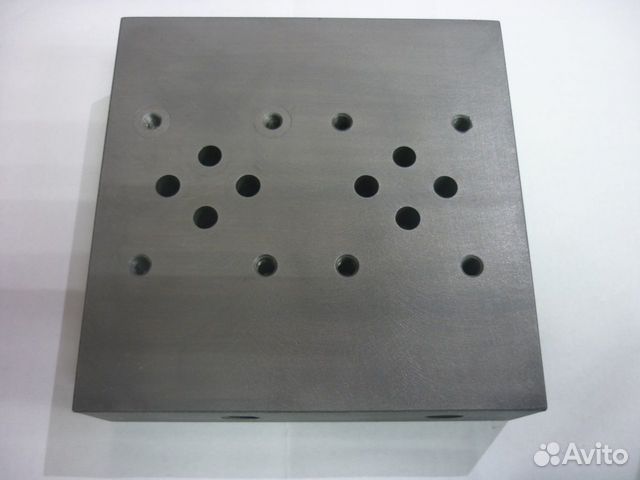 Плита двухместна для гидрораспределителей ве6, ре6