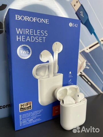 Беспроводные наушники Borofone BE42