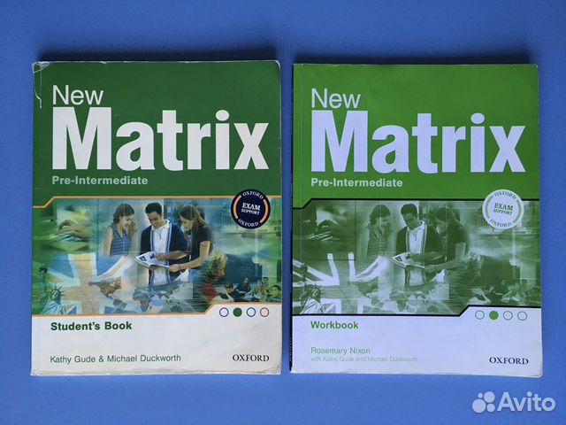 Учебник и рабочая тетрадь New Matrix