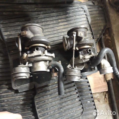 Турбины BMW X5M X6M S63 E70 E71 +колектор