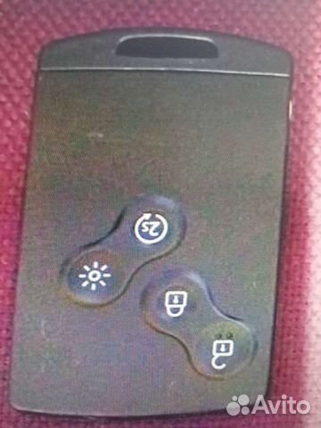 Смарт ключ рено каптюр