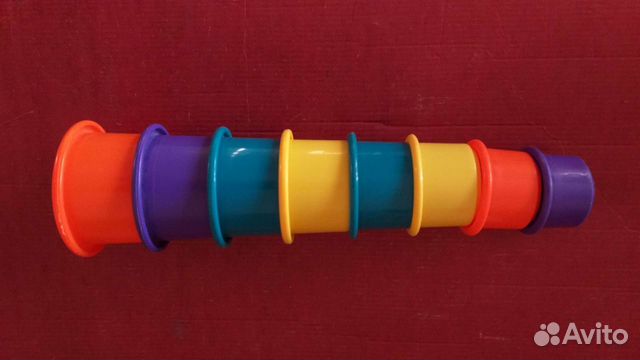 Отличный набор для пирамидки и изучения цифр