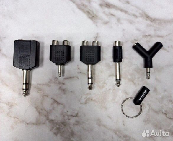 Аудио переходники RCA (тюльпан) jack 6,3 jack 3,5