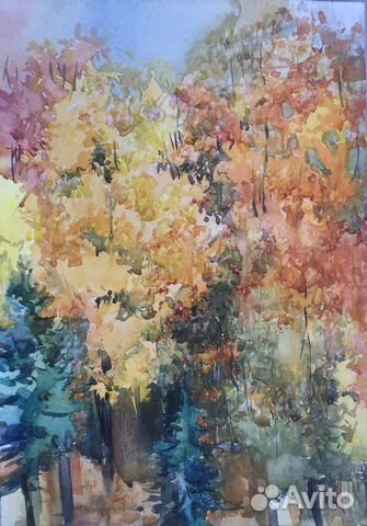 Картина «Золото осени». Оригинал