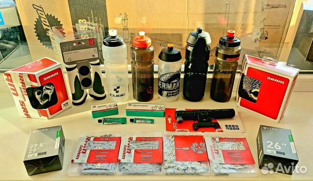 Велозапчасти Schwalbe, Continental, Shimano