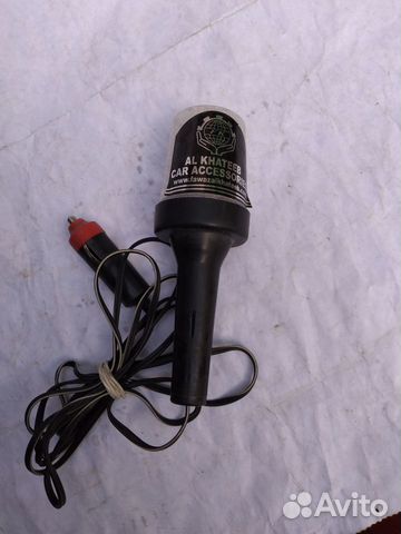 Фонарик автомобильный, кабели для прикуривания