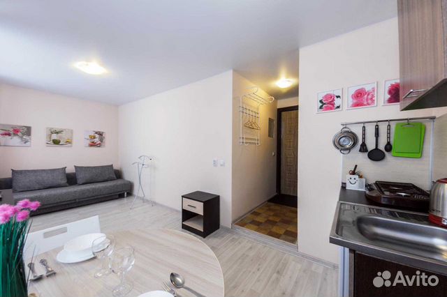 

Квартира-студия, 15 м², 1 кровать