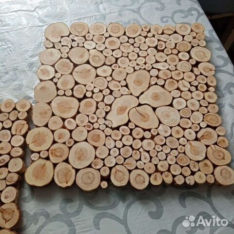 Панно из можжевельника