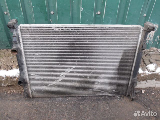 Радиатор охлаждения Рено Меган 2 Сценик 2