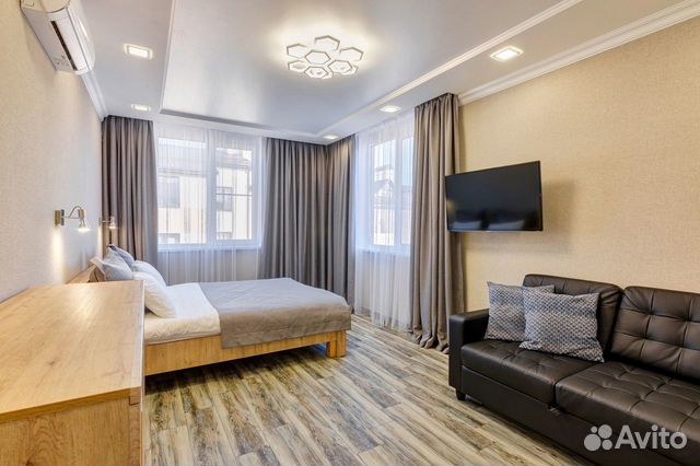 

1-к. квартира, 46,6 м², 1 кровать