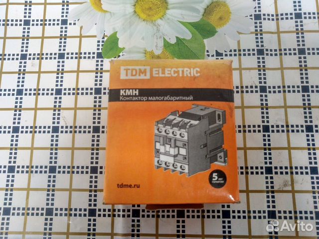 Контактор кмн тдм новый