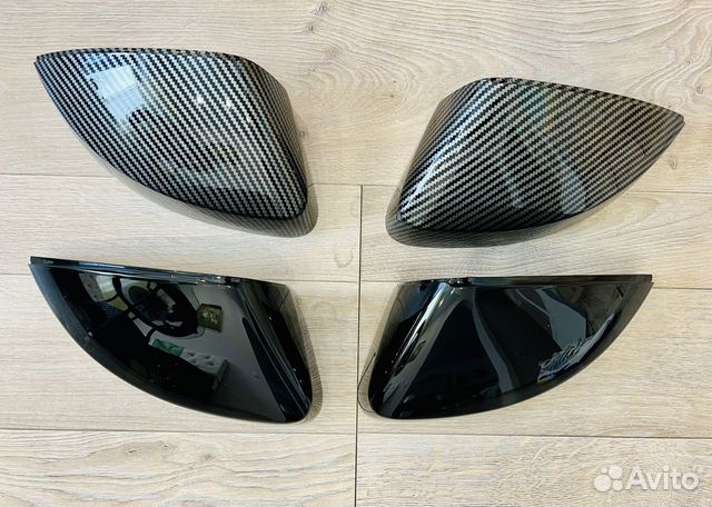 Накладка на зеркала Ауди А3 8V 2012-2020
