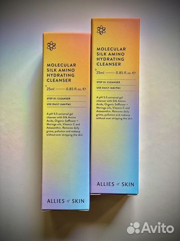 Allies of skin molecular silk amino cleanser 25мл