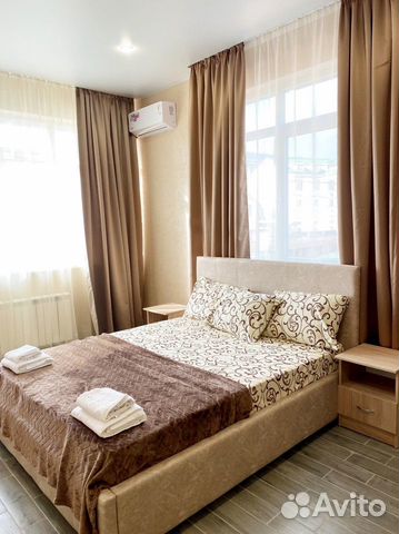 

Квартира-студия, 42 м², 2 кровати