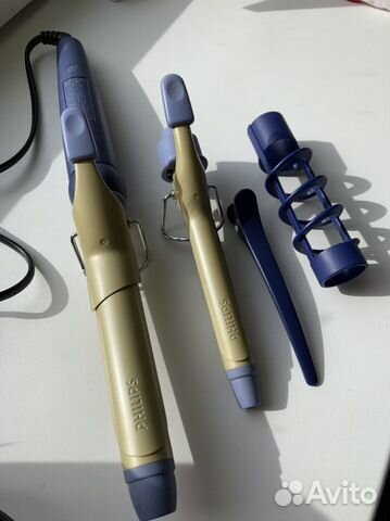 Щипцы для завивки волос philips