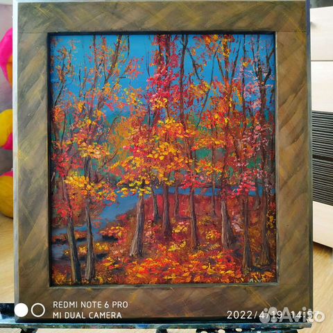 Картина маслом пейзаж