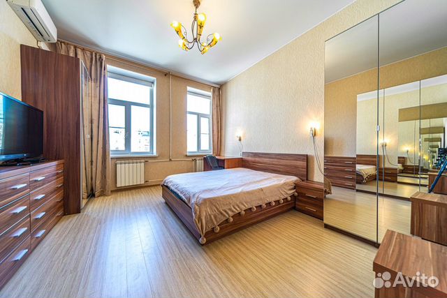 

1-к. квартира, 52 м², 2 кровати