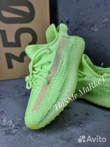 Кроссовки Унисекс Adidas Yeezy Boost 350 Glow36-45