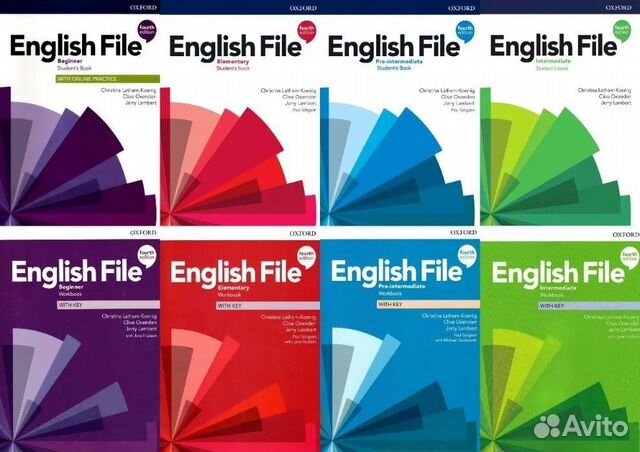 English file 4th edition все уровни