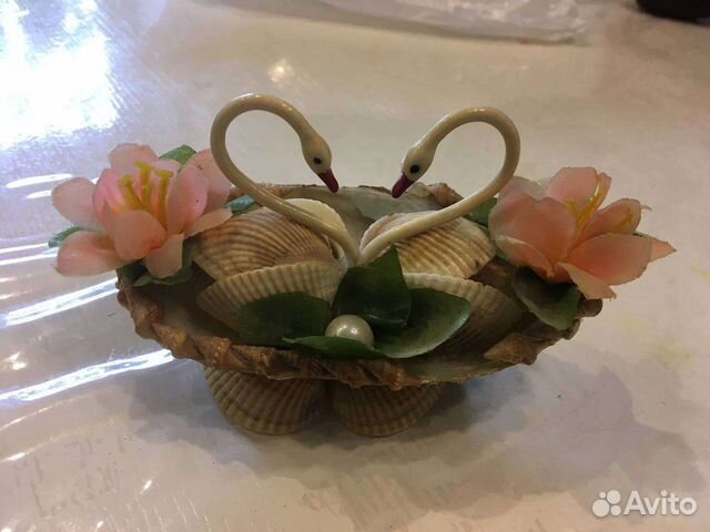 Корзина поделка из ракушек