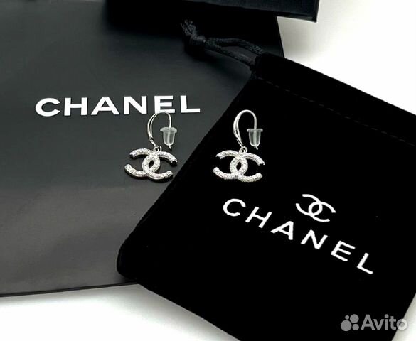 Серьги Chanel