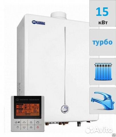 Газовый котел Дэу Daewoo DGB-130 MSC 15,1 кВт