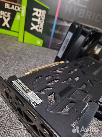 Видеокарта RTX 2080 evga XC Hybrid RT