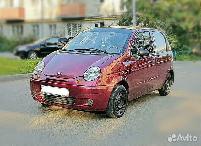 Daewoo Matiz пурпур