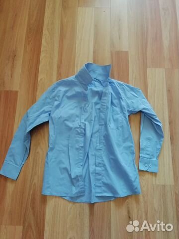 Рубашка, 140-146 см, в хорошем состоянии