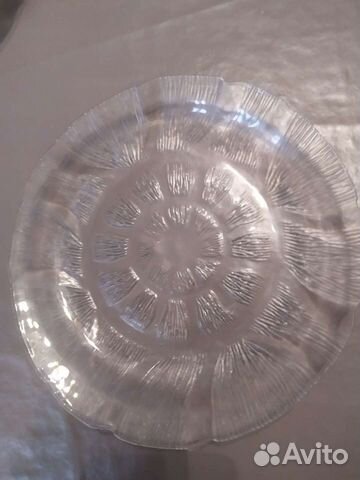 Тарелки прозрачные