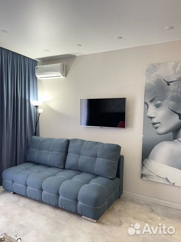 

Квартира-студия, 30 м², 2 кровати