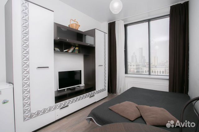 

Квартира-студия, 28 м², 1 кровать