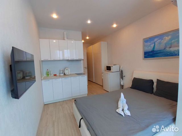 

Квартира-студия, 18 м², 1 кровать