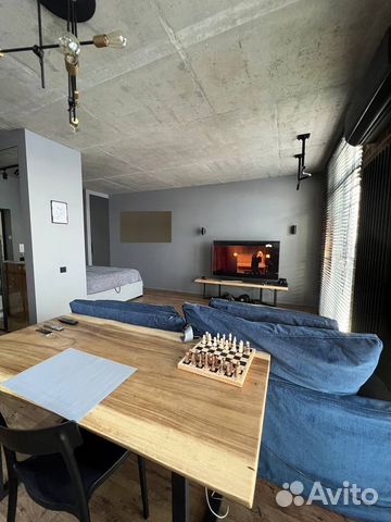 

Квартира-студия, 40 м², 2 кровати