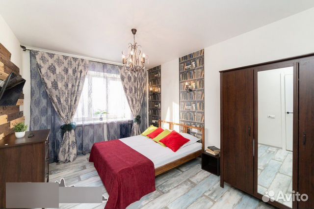 

1-к. квартира, 45 м², 2 кровати