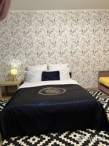 

1-к. квартира, 46 м², 2 кровати