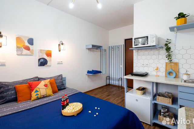 

Квартира-студия, 15 м², 1 кровать