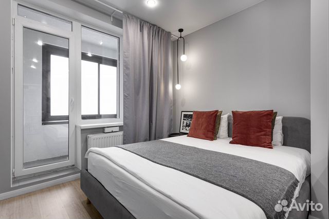 

Квартира-студия, 29 м², 2 кровати
