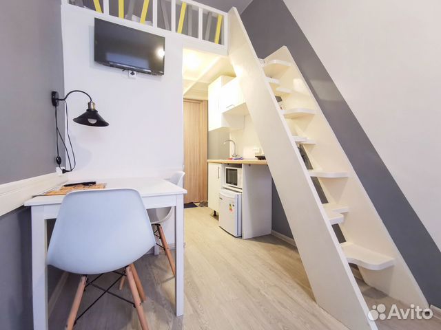 

Квартира-студия в апарт-отеле, 15 м², 2 кровати