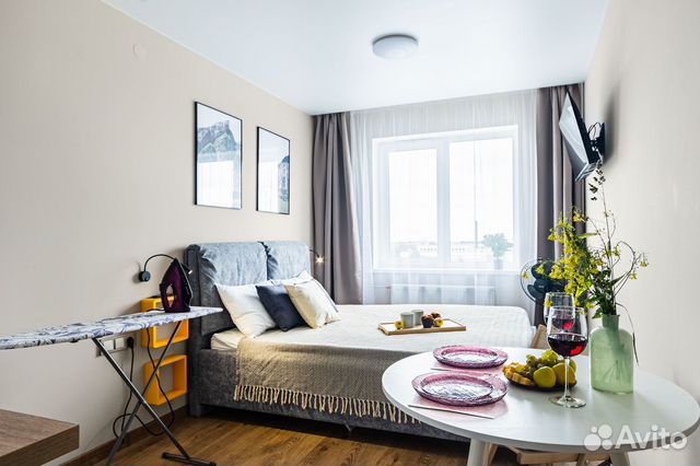 

Квартира-студия, 25 м², 1 кровать