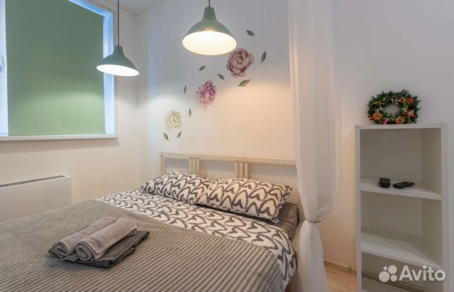 

Квартира-студия, 20 м², 2 кровати