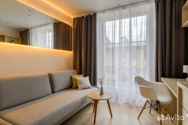 

Квартира-студия, 19 м², 1 кровать