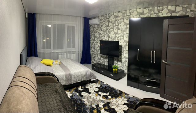 

1-к. квартира, 40 м², 2 кровати