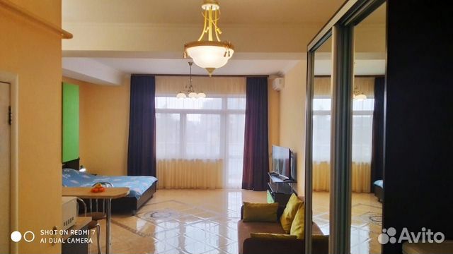 

Квартира-студия, 50 м², 2 кровати