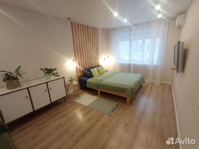 

1-к. квартира, 34 м², 2 кровати