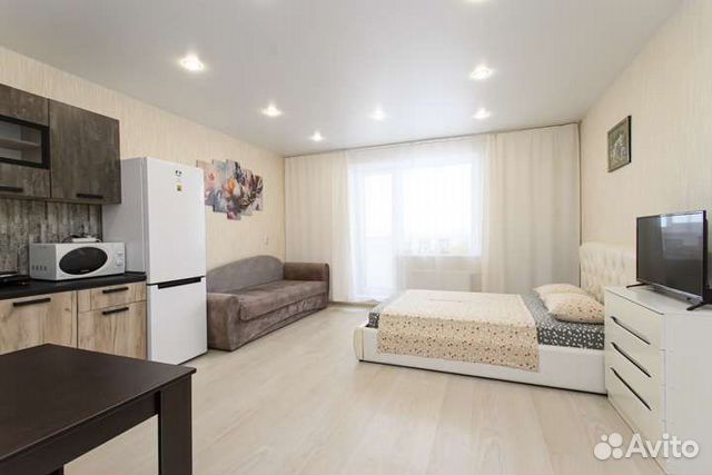 

Квартира-студия, 35 м², 2 кровати
