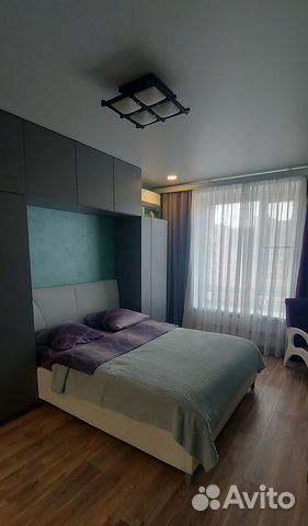 

1-к. квартира, 42 м², 2 кровати