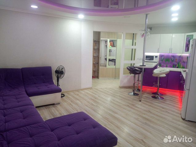 

1-к. квартира, 47 м², 2 кровати