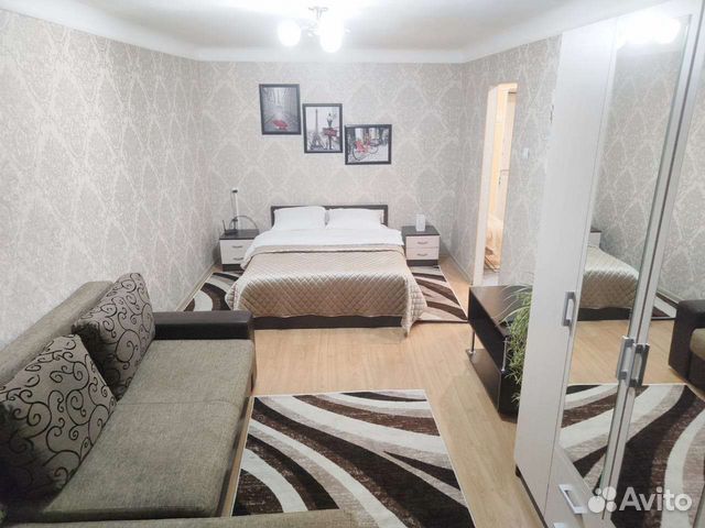 

1-к. квартира, 34 м², 2 кровати