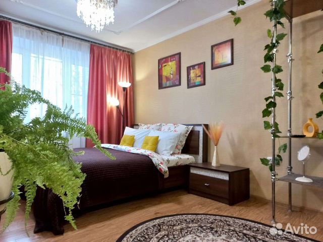 

1-к. квартира, 32 м², 2 кровати